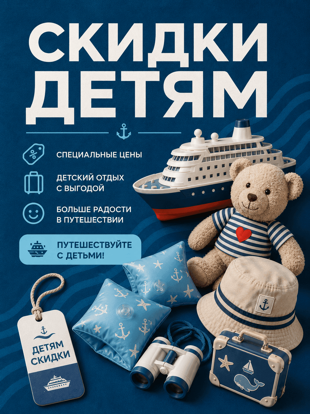 Скидки детям