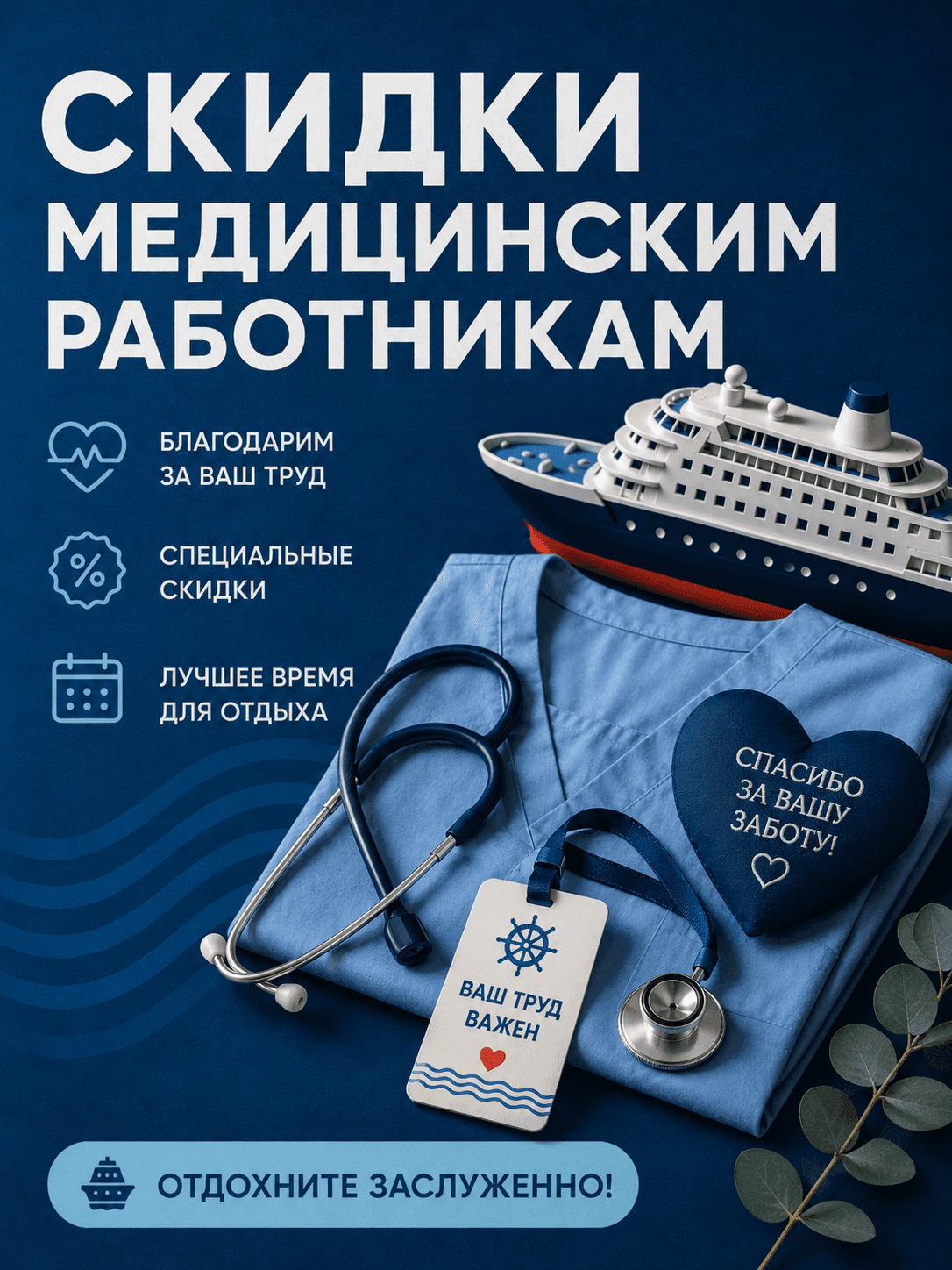 Скидки медицинским работникам